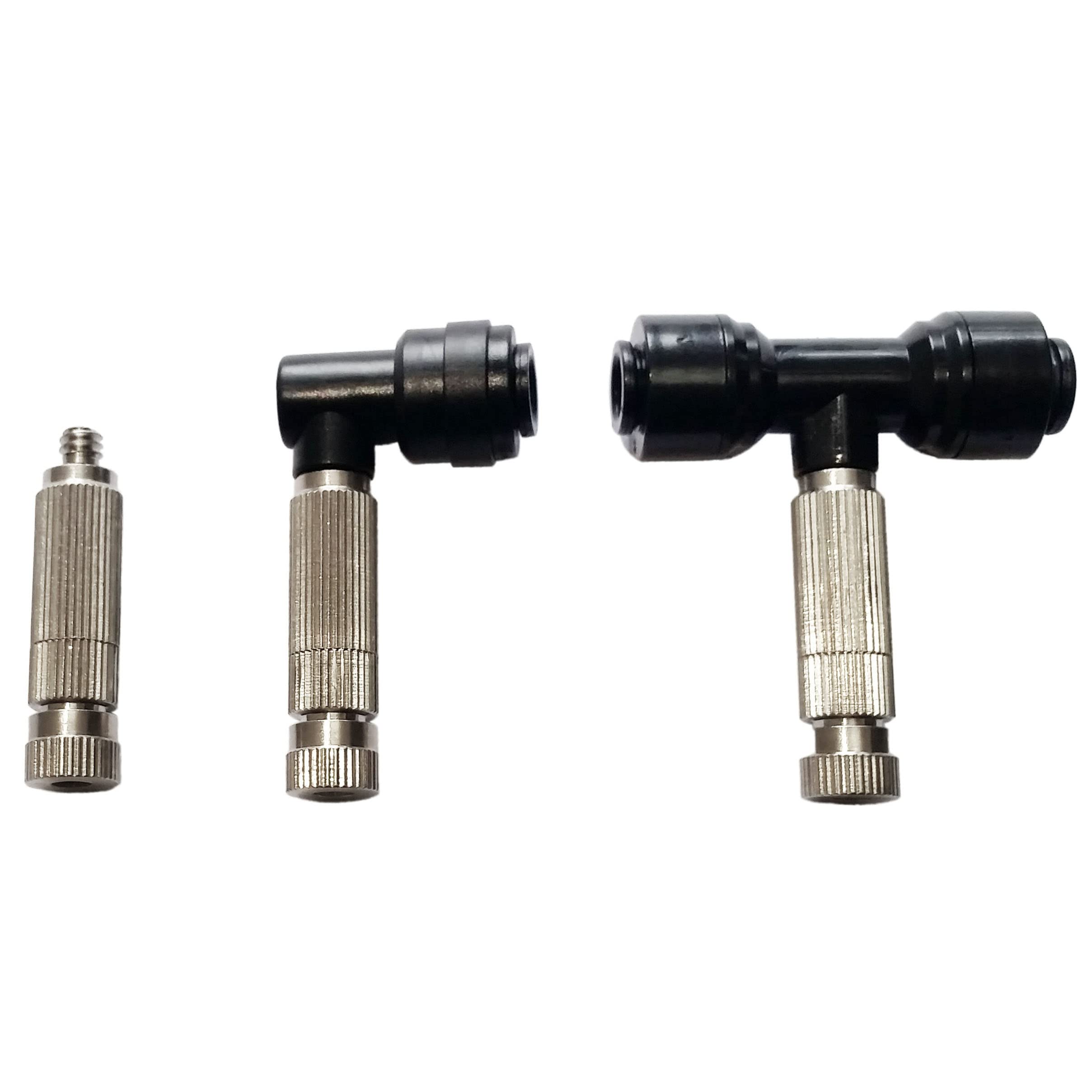 10 ugelli nebulizzatori da 6 mm, a connessione rapida, per nebulizzazione da giardino, 0,15 mm