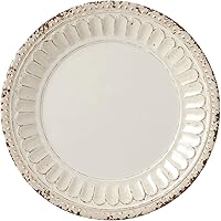 Vista 3 de UP UPware Chateau - Platos redondos de melamina para postre, platos pequeños para servir, para aperitivos, aperitivos y guarniciones, arena, 6