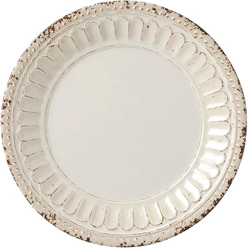 Miniatura 6 de UP ware Chateau - Platos redondos de melamina para postre, platos pequeños para servir, para aperitivos, aperitivos y guarniciones, blanco, 6