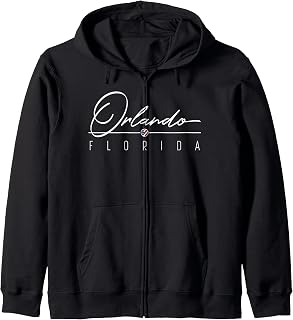 Orlando, Florida, United States Zip Hoodie