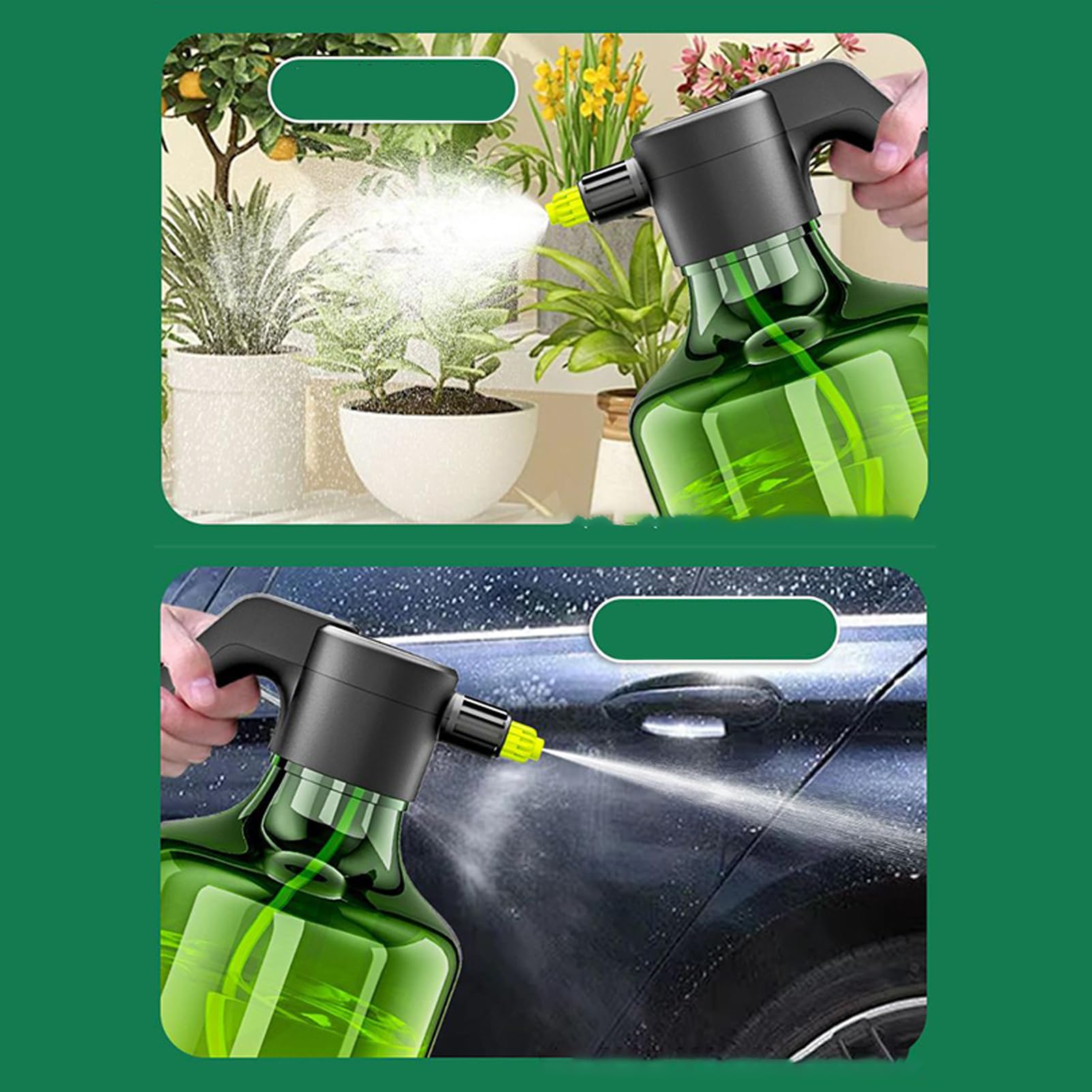 Pulvérisateur de Jardin 1.9 Litres Portable et Rechargeable