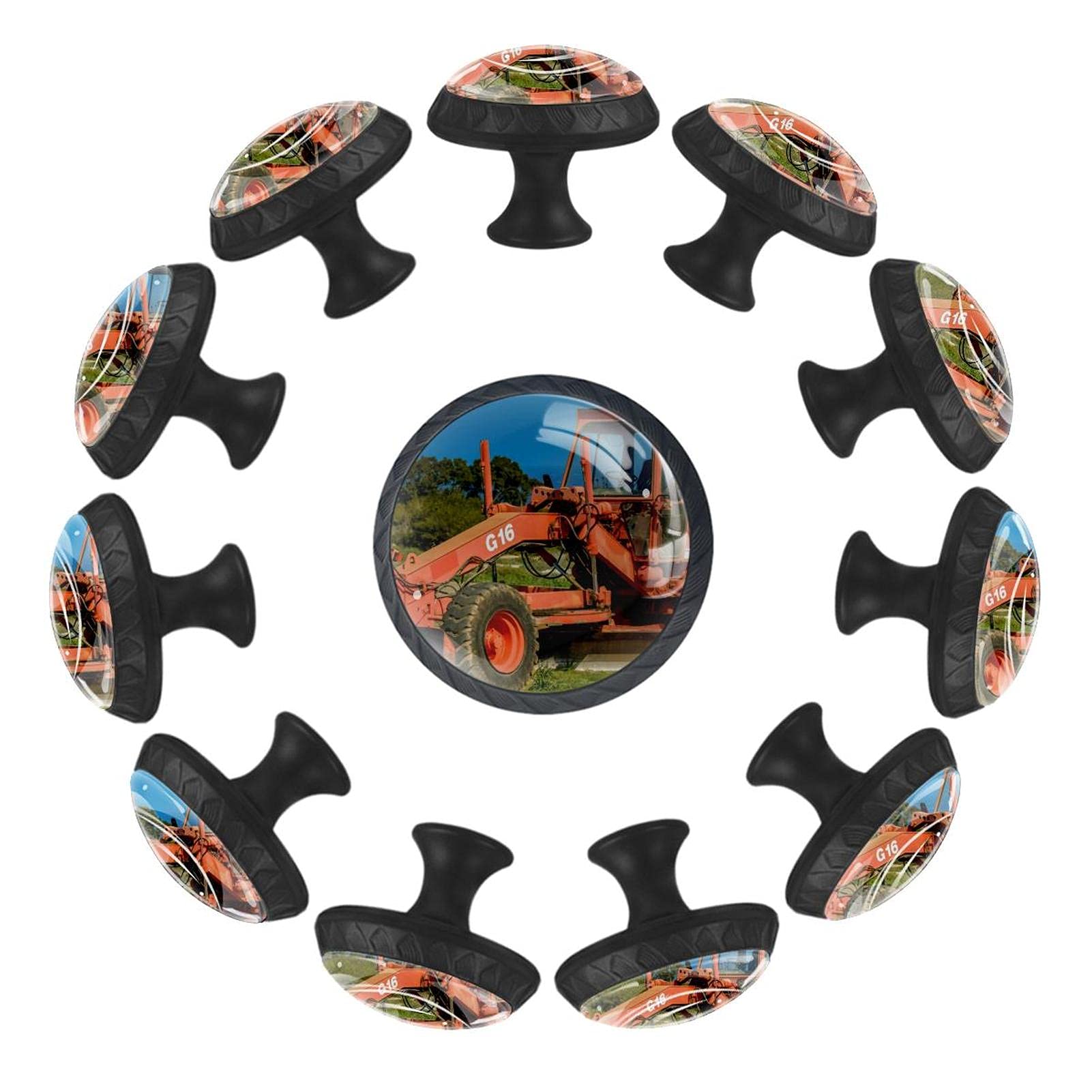 Boutons de tiroir ronds 35 mm Grader poignée meuble chambre enfant