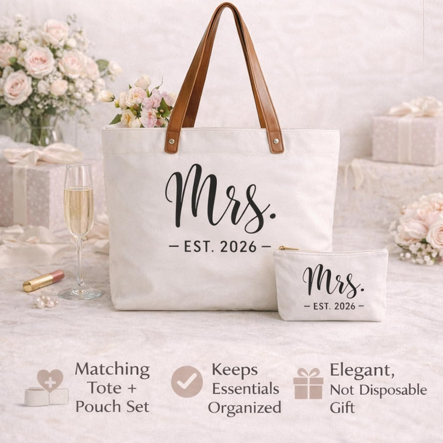Lamyba Bride Bag, Bride to be Gifts, Bridal Shower Wedding Gifts