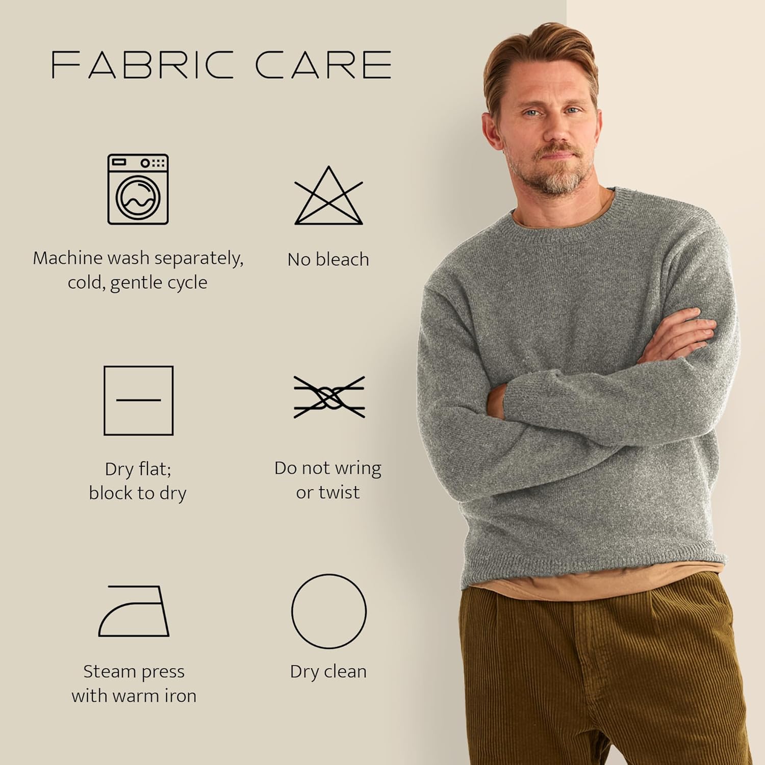 Pendleton Men's Shetland Wool Pullover Men's Sweater – Classic Crewneck for Men, Naturally Warm, Odor and Stain-Resistant - Image 6