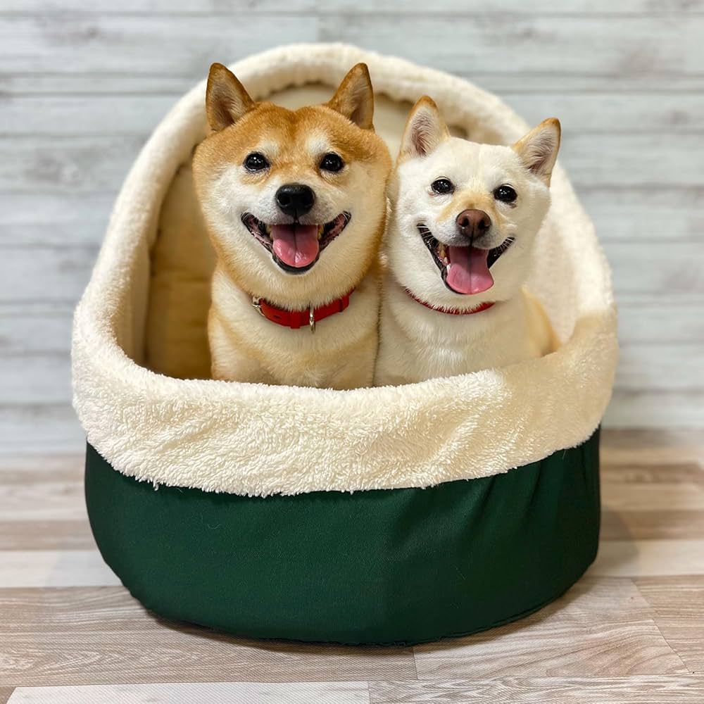 Amazon | mamemochi ツボる2wayベッド ペット用ベッド 犬 柴犬