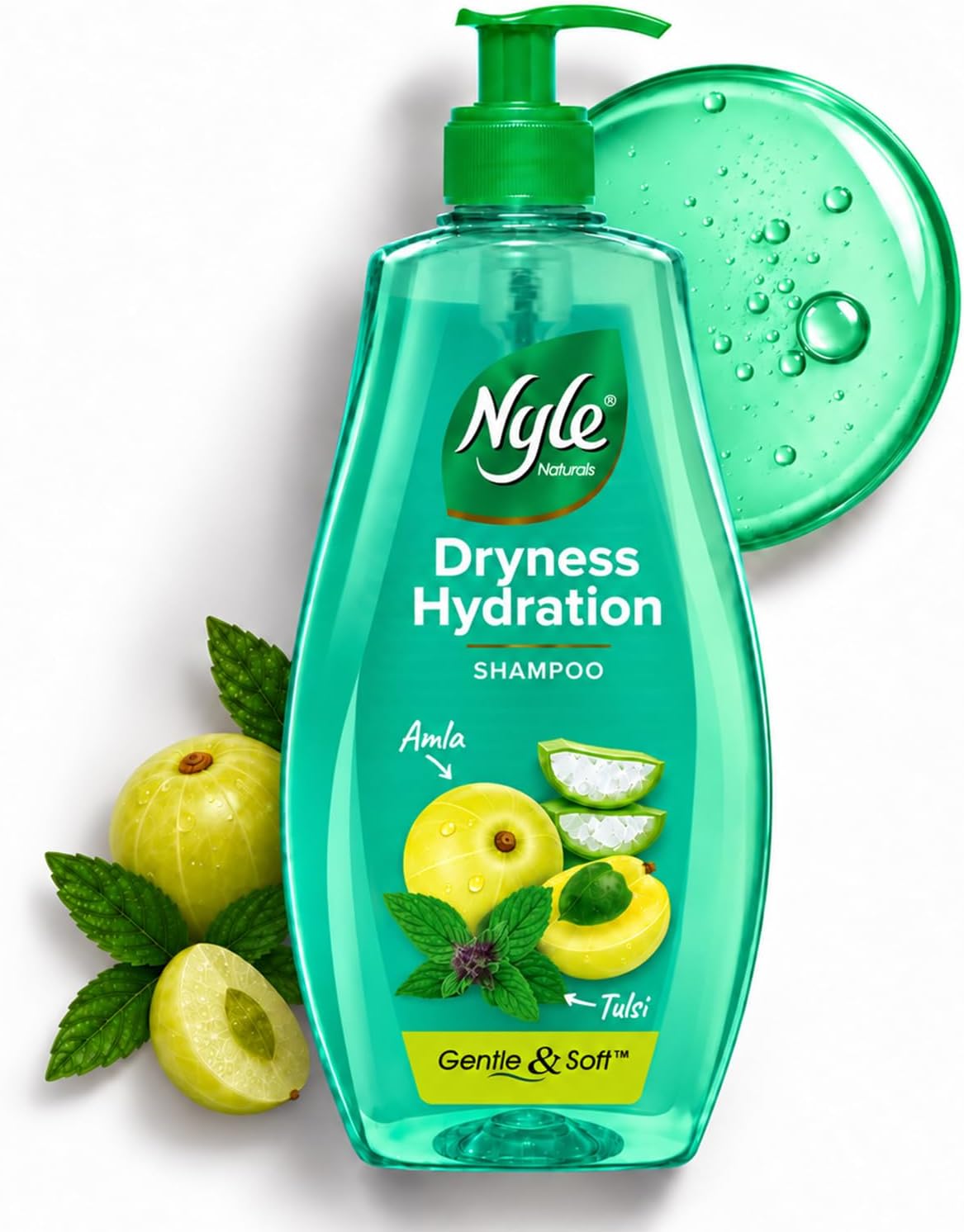- Naturals Dryness Hydration Shampoo|Tulsi & Aloe Vera|800ml