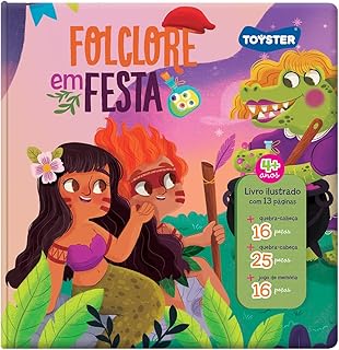 Livro Brinquedo - Folclore Brasileiro - Toyster Brinquedos