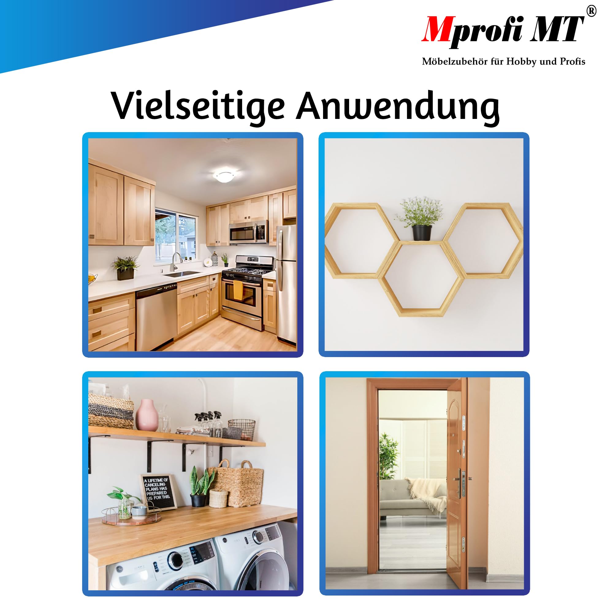 Mprofi MT® Kantenumleimer Wenge | 28 mm x 50 m | Melamin Kantenband | Bügelkante für Möbel & Regale | Kantenumleimer mit Schmelzkleber | Bügelkante für Möbel & Regale – 1720/28/50
