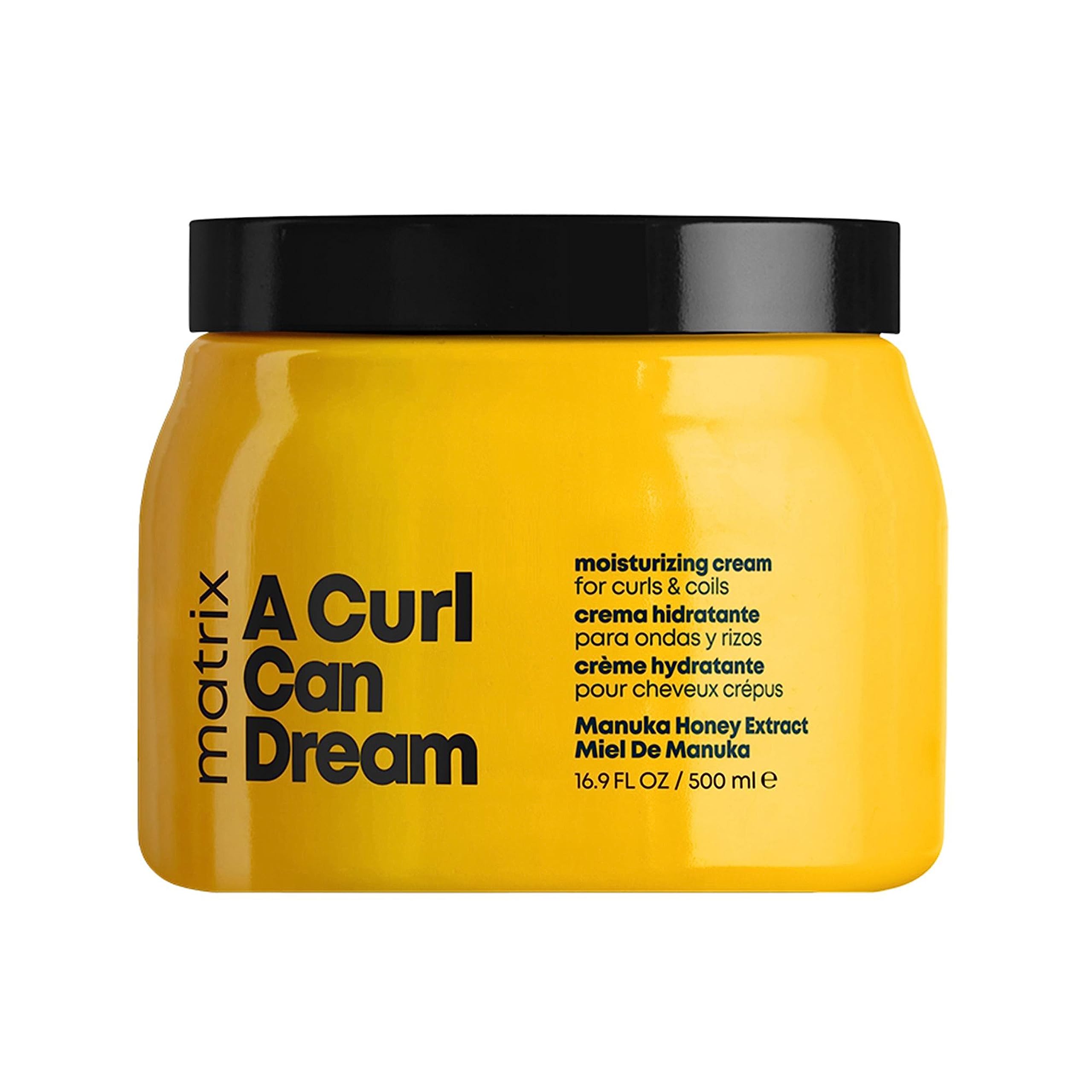 Matrix Leave-In Cream für definierte Locken und Wellen, Mit Manuka-Honig Extrakt, A Curl Can Dream Leave-In Cream, 1 x 500 ml
