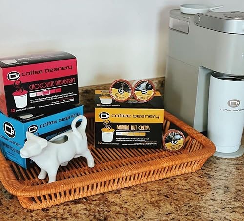 Miniatura 3 de Coffee Beanery - Cápsulas de café de coco hawaiano  Cápsulas de café con sabor a granel de 48 unidades  Café arábica 100% especial  Cápsulas de café