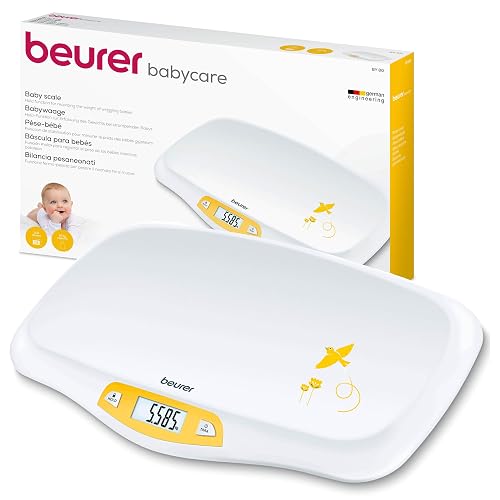 Oferta especial: Beurer BY 80 Balança para bebés, com superfície curvada e segura, capacidade de 20 