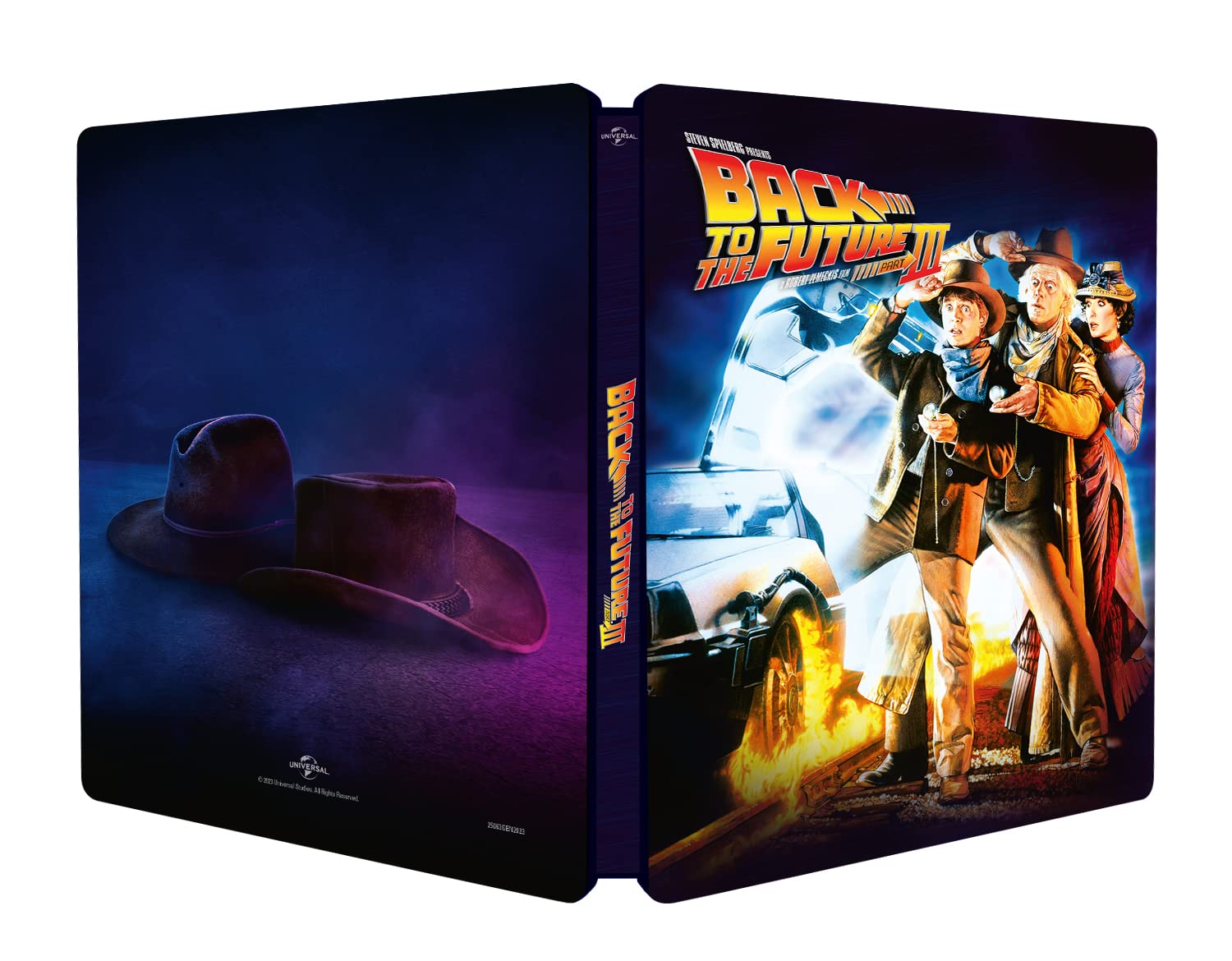 RITORNO AL FUTURO 3 STEELBOOK (4K Ultra HD + Blu-Ray)