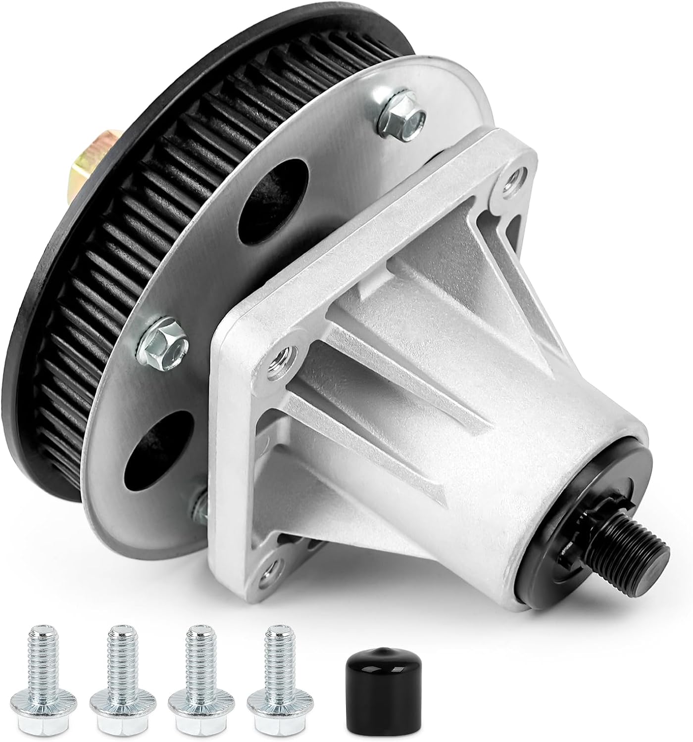 918-04439C Spindle Compatible with T Roy-Bilt TBWC33 TBWC33XP, C ub-Cad et CC760, CC760ES, CC800, M TD CC760, CC760ES, D ewalt, C olumbia, C Raftsman, Replaces 918-04439B, 918-04439, 618-04439