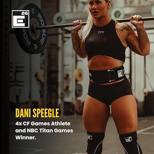 Miniatura 6 de Cinturón de levantamiento de pesas con bloqueo automático, prémium, para atletas de fitness funcional, levantamiento de pesas y olímpico, soporte de