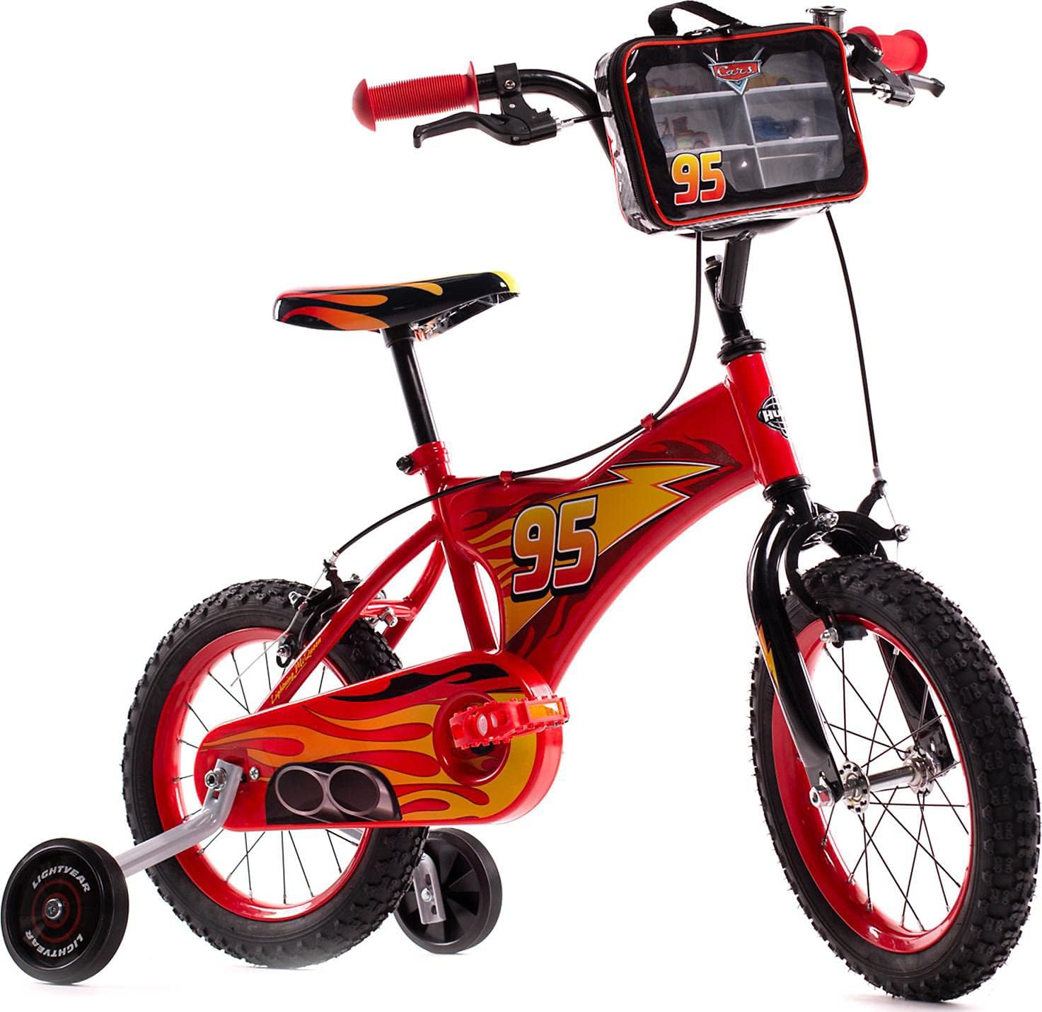 HUFFY Cars 14 Inch Bicycle Red
