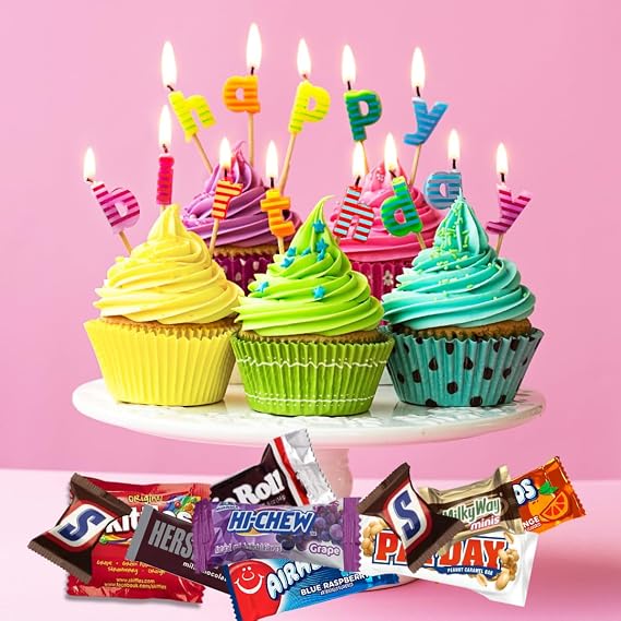 CANDYMAN 1 LB Mixed Chocolate Candy Variety Pack, Bulk Candy Individually Wrapped, Mini & Fun Size Assorted Candy Mix for Parties, Father's Day, Ship with Ice
