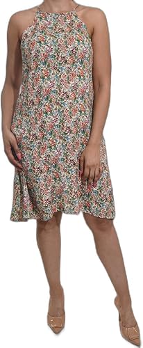Womens Mini Floral Slip Dress S Multi Color