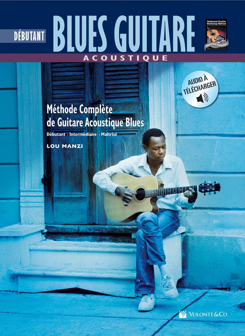 Blues Guitare Acoustique Débutant (CD inclus)