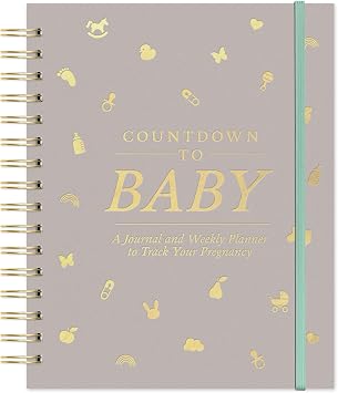 Studio Oh! Countdown to Baby Pregnancy Journal for Women