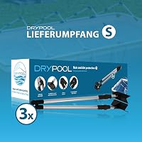 Sistem de protecție împotriva intemperiilor din aluminiu Drypool pentru piscine supraterane ovale și rectangulare, protecție pe timp de iarnă și împotriva murdăriei, asamblare ușoară 6