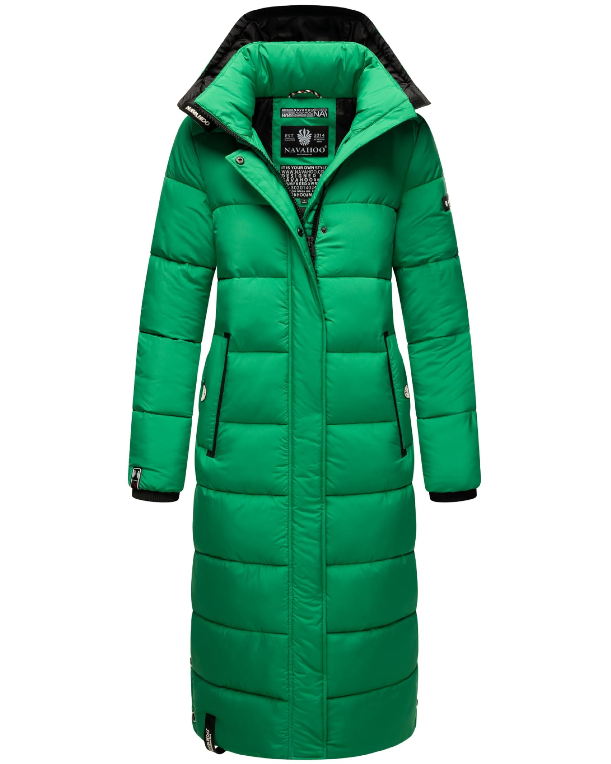 NAVAHOO Isalie Steppmantel Damen XXL grün – Produktbeschreibung