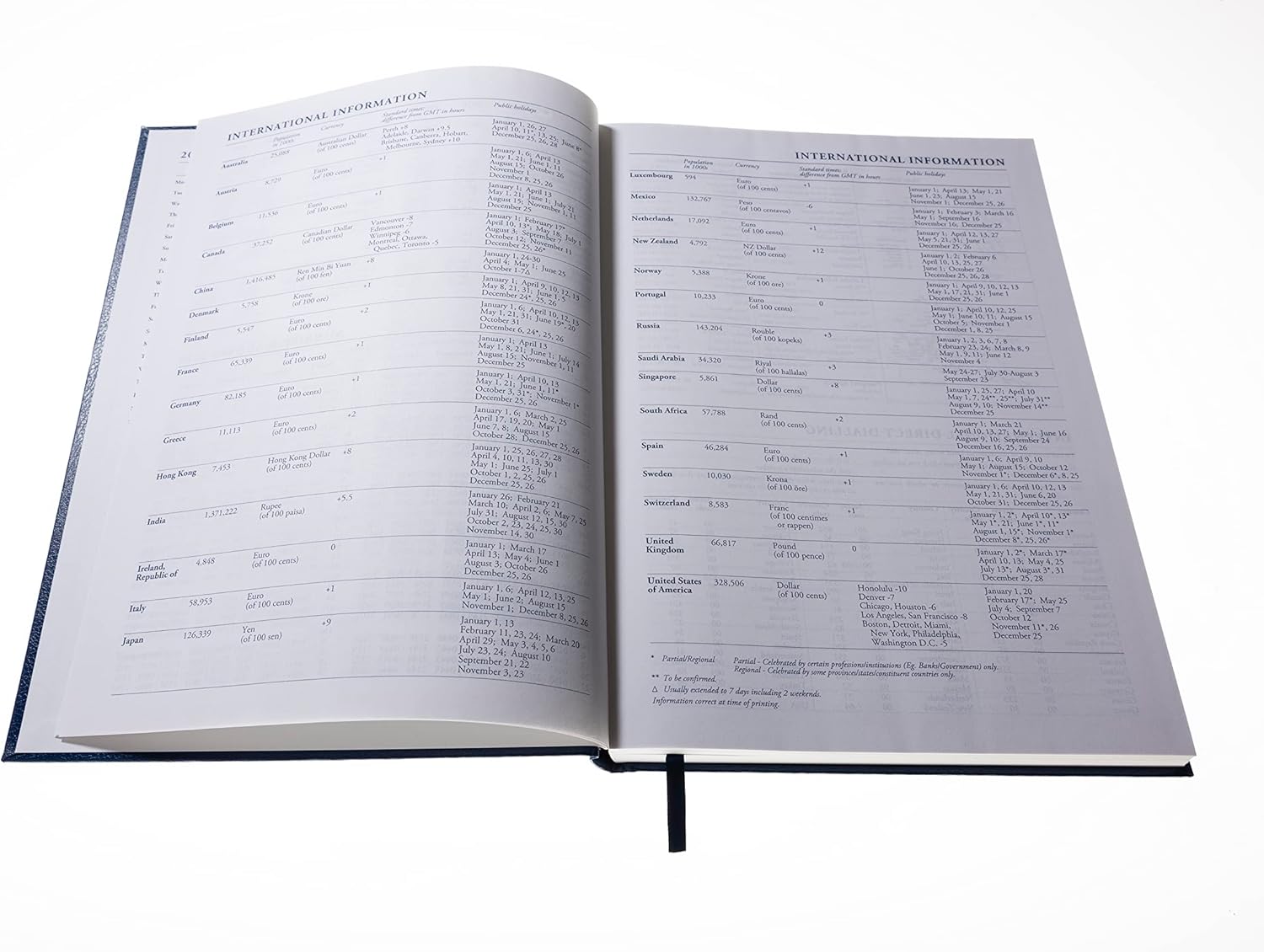 Collins Standard Desk Academic 2023-24 A4 Week To View Mid Year Diary Planner (Appointments) FSC MIX Paper School, College or University Term Journal - July 2023 to July 2024 - Blue - 40M.60-2324