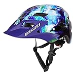 Exclusky Kids Bike Helmet Adjustable and Multi-Sport Boys Girls Helmet Ages 5-14