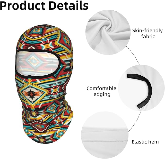 Balaclava tipo capucha para protección solar unisex miniatura 4