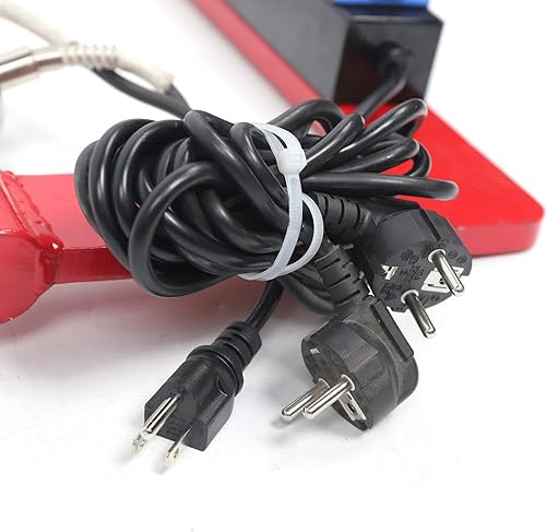 Miniatura 9 de Kit de máquina de reparación de neumáticos, máquina de curado de neumáticos puntuales de 110 V, altura ajustable, torre de pavimentación de