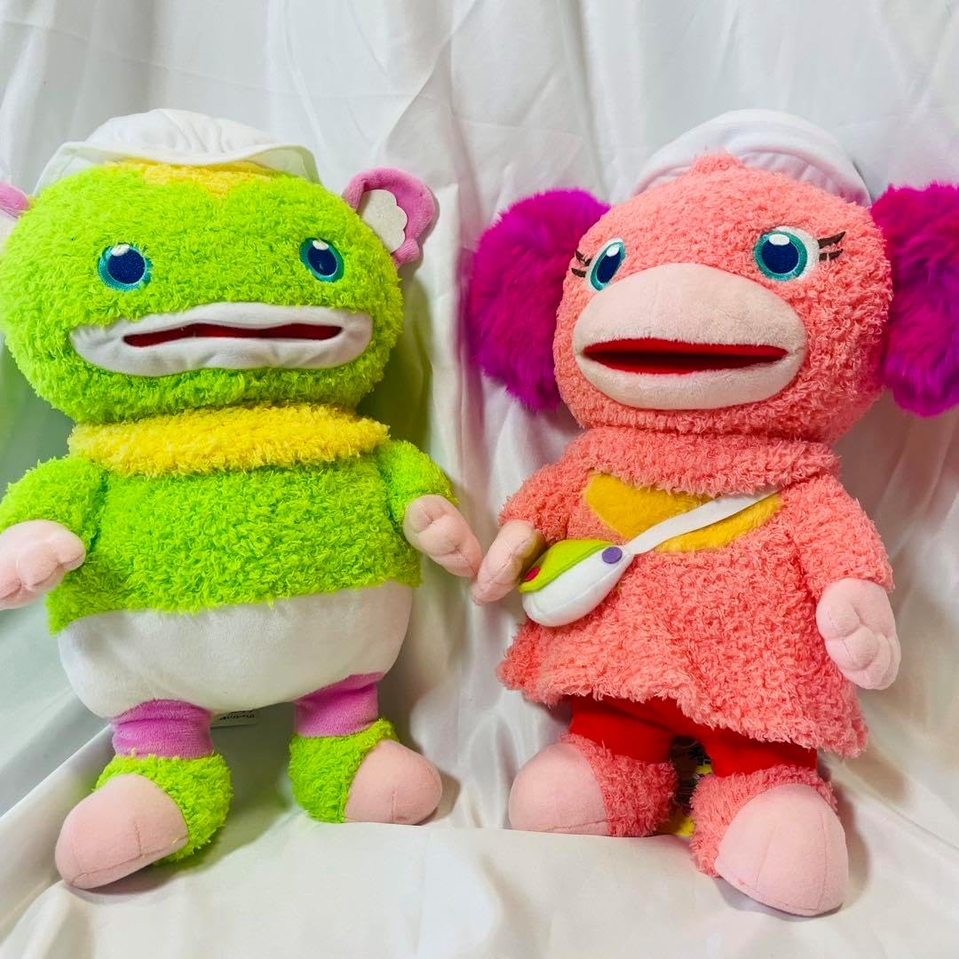 タグ付き】 ぐ〜チョコランタン スプー＆アネム BIGぬいぐるみセット