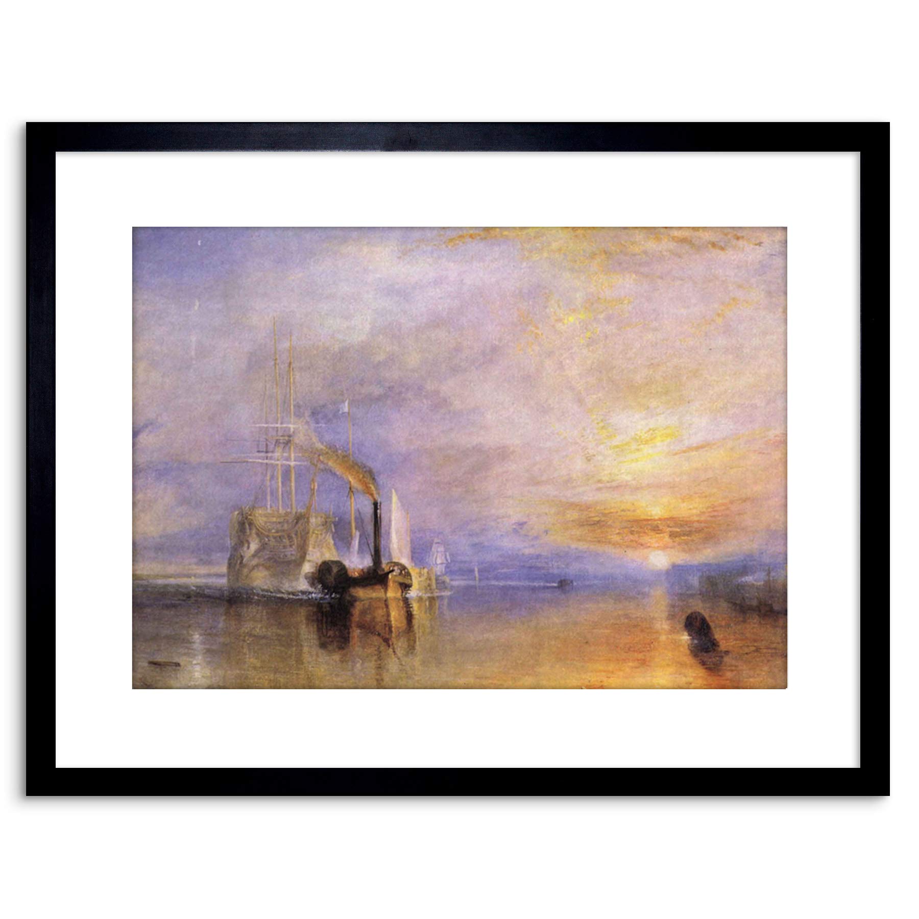 Wee Blue Coo Painting Turner Deception Old Master Framed Wall Art Print