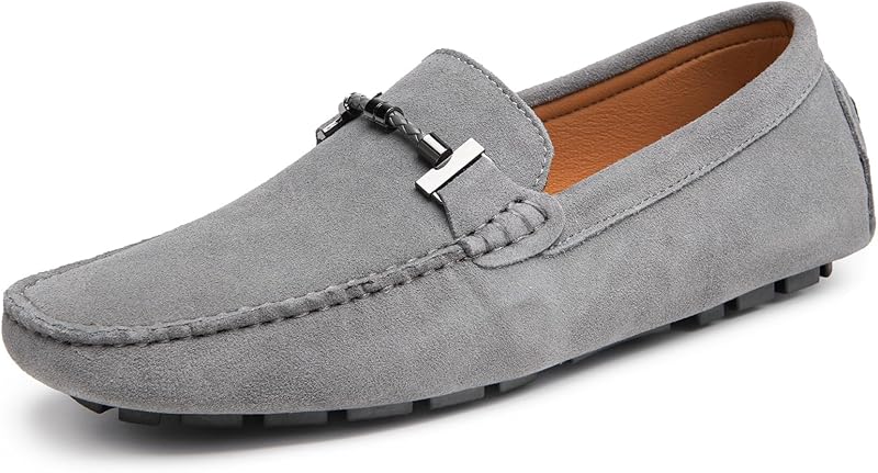 Go Tour Mocasines Penny para hombre Mocasines Zapatos de conducción Zapatos planos sin cordones Zapatos náuticos | Zapatos casuales