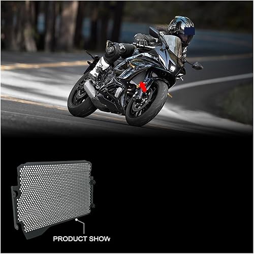 Miniatura 5 de Compatible with MT07 MT-07 MT 07 FZ-07 FZ07 2018-2022 Motorcycle Radiator Grille Guard Cover Protective Water Tank Cooler Protector (Color  MT07