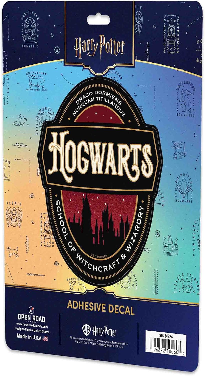 Harry Potter Hogwarts Adhesive Vinyl Decal image 2