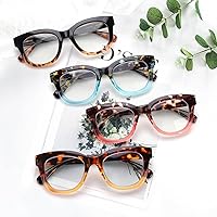 Vista 6 de Anteojos de lectura progresivos multienfoque para mujeres y hombres, bloqueo de luz azul, computadora sin línea multifocales