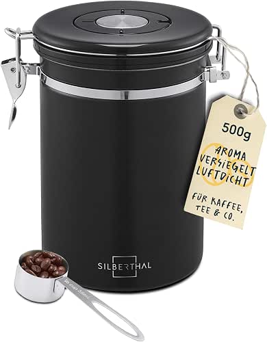 SILBERTHAL Kaffeedose luftdicht 500g