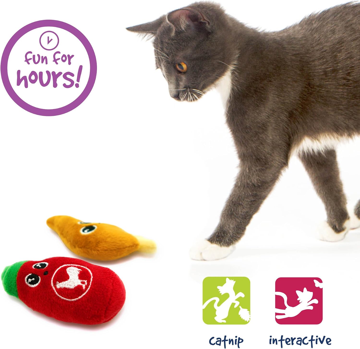 Pet Craft Supply Funny Enticing Pouncing Cuddling Chasing Catnip Interactive Boredom Relief Plush Cat Toys
