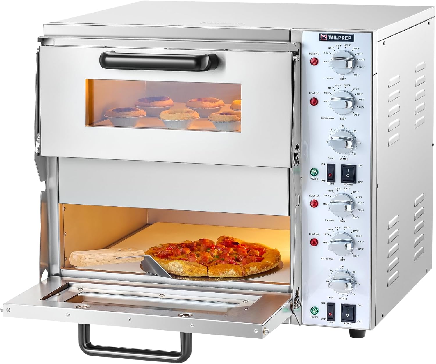 Amazon.com: WILPREP Countertop Pizza Oven for 16