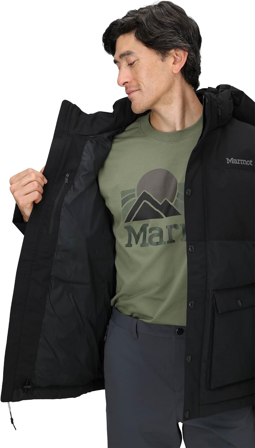 MARMOT Men's Fordham Down Jacket - Waterproof, Breathable 700-Fill Insulated Puffer Coat