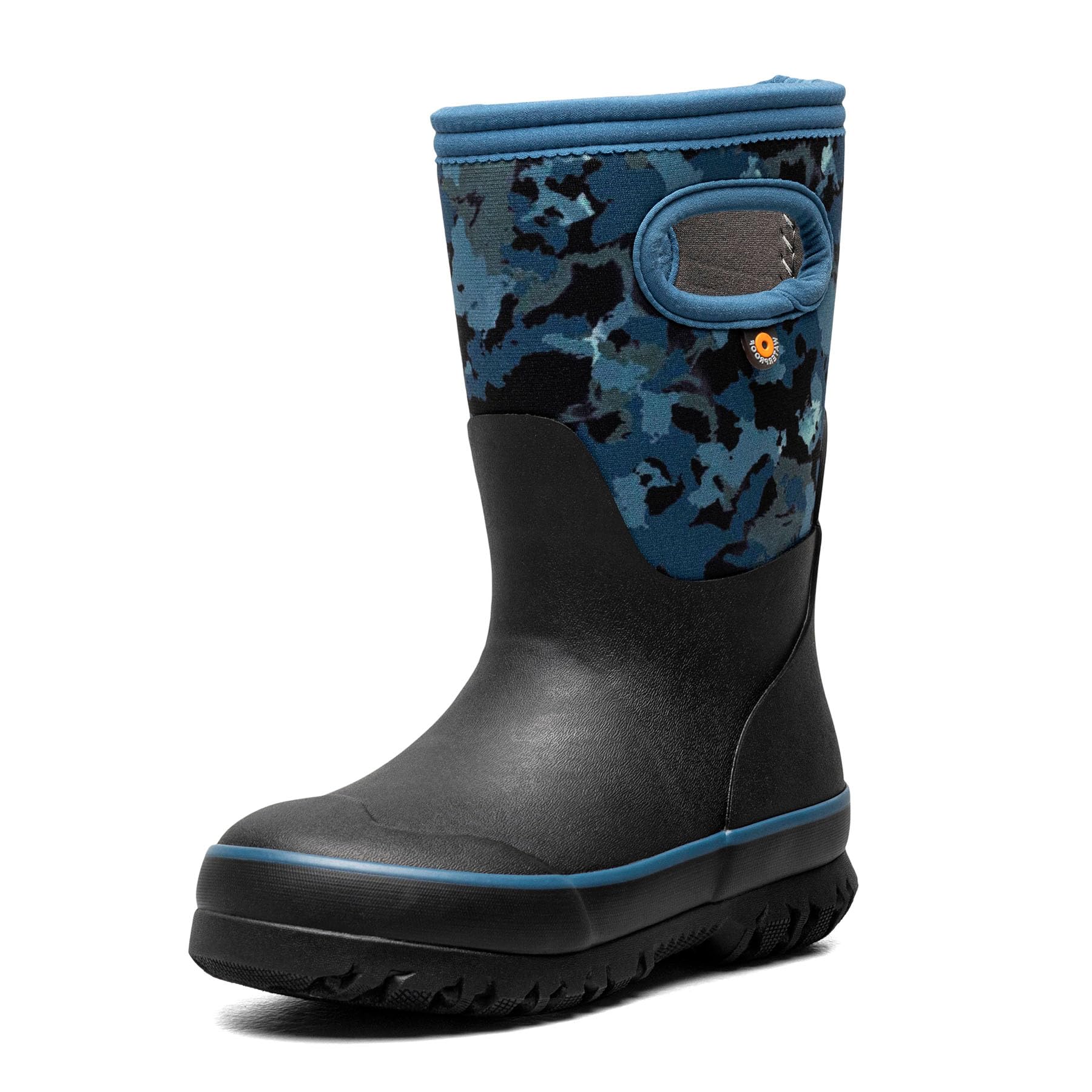 BOGS Grasp Kids Waterproof Rain Boots, Insulated Winter Snow Boots