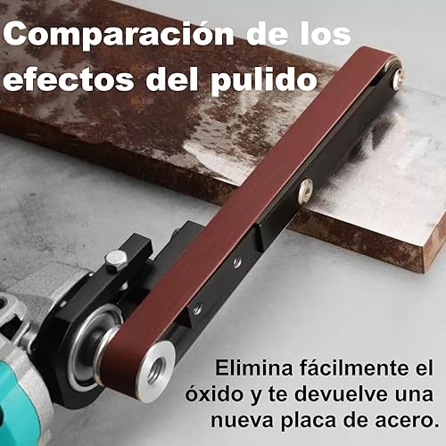 Miniatura 3 de Herramienta de conversión de amoladora angular, herramienta de amoladora modificada para lijadora de banda, accesorio para pulidora de lijadora de