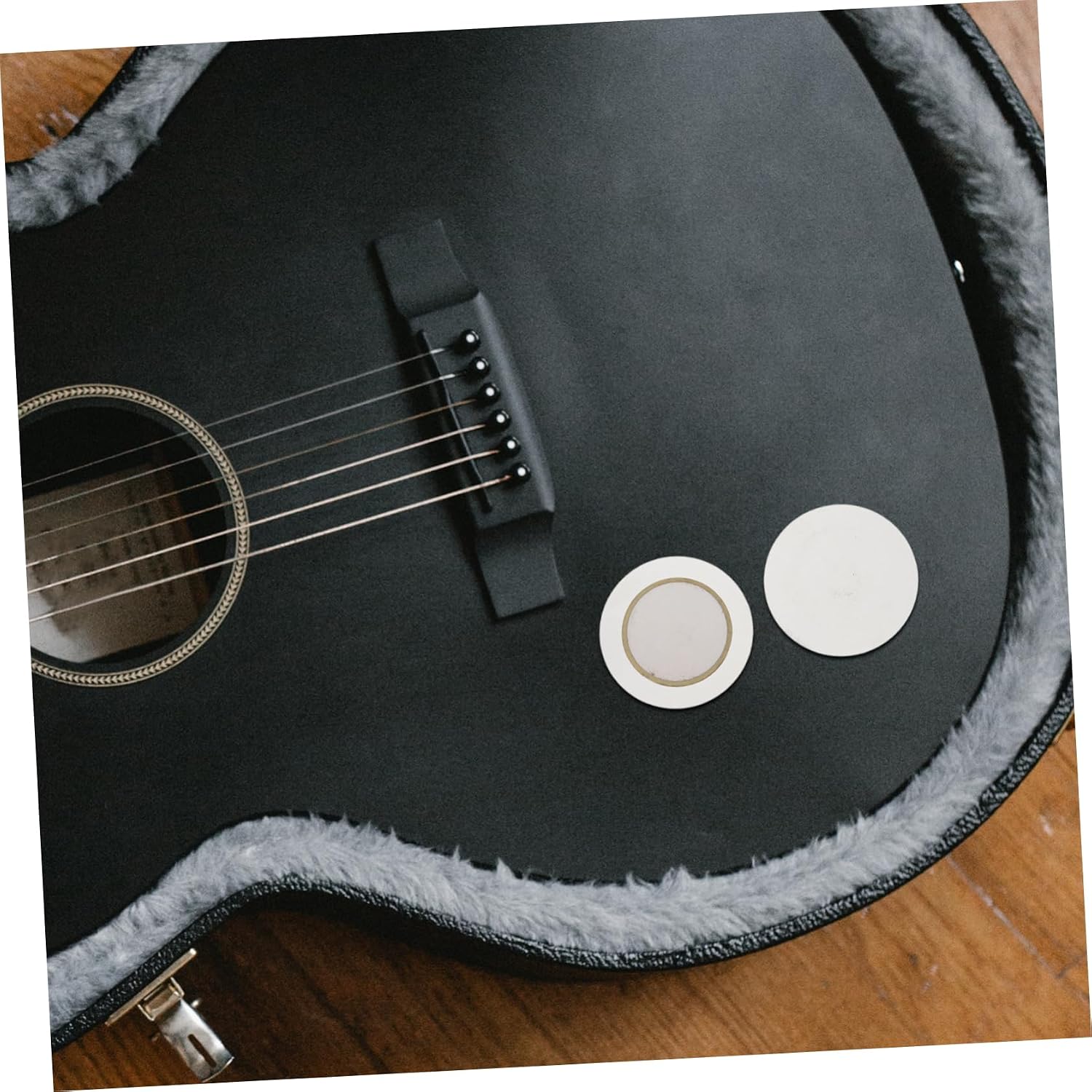 SUPVOX Piezoelectric Disc Buzzer 30pcs Set Metal Piezo Diaphragm Simple Install for Guitar Electronics