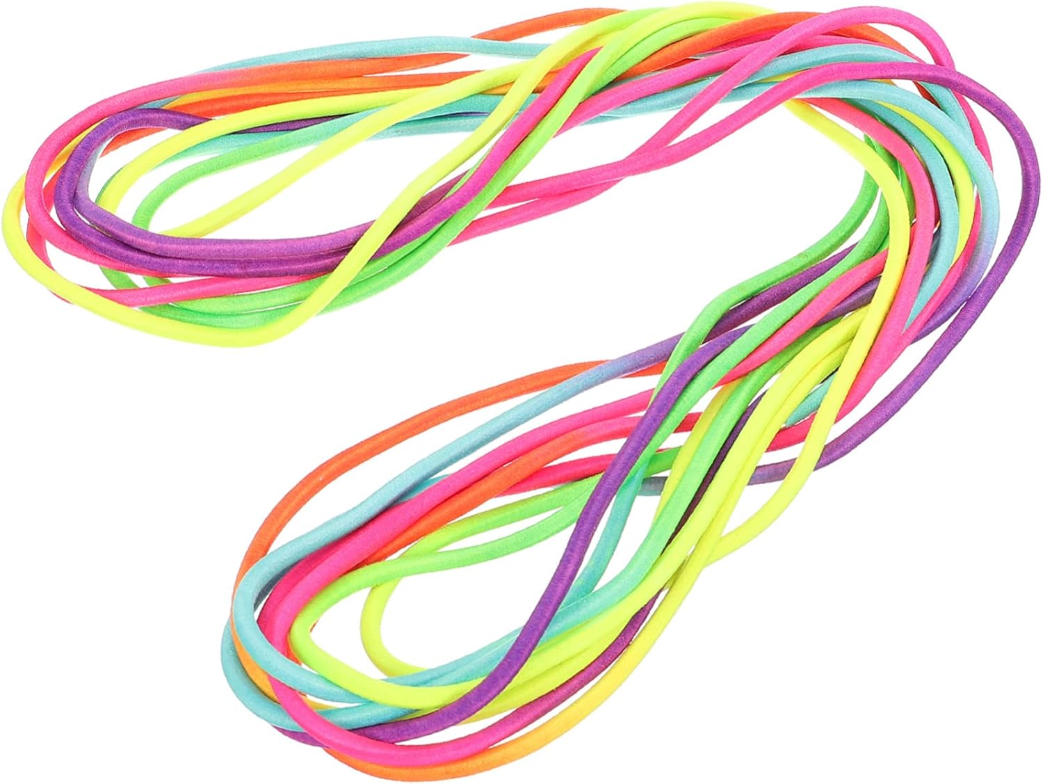 Sosoport Rubber Jump Rope for Lightweight Elastic Skipping Rope for Outdoor Exercise and Fun Portable Childrens Jumping Band for Boys