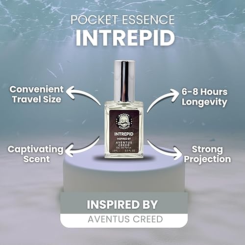 Miniatura 3 de Fragancia inspirada en Aventus Creed  Eau de Parfum para hombre  Intrepid  0.5 onzas líquidas 15ML