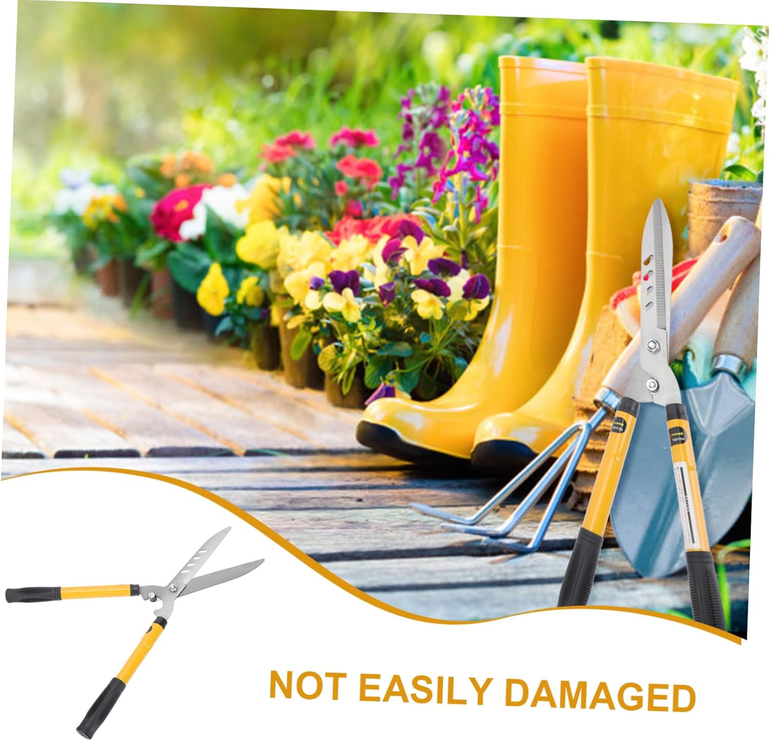 Ergonomic Lightweight Pruning Shear with Sharp Blade Non-slip Handle Gardening Scissor for Branch Cutting and Tree Trimming Labor-saving Tool for Home Garden Use