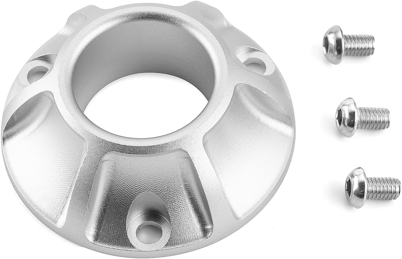 Wsays Compatible with Honda Exhaust Tip Billet Power with Screen Arrestor CRF50 + CRF70 + CRF80 + CRF100 + CRF110 Motorcycle Muffler (Silver) Wsays Compatible with Honda Exhaust Tip Billet Power with Screen Arrestor CRF50 + CRF70 + CRF80 + CRF100 + CRF110 Motorcycle Muffler (Silver)