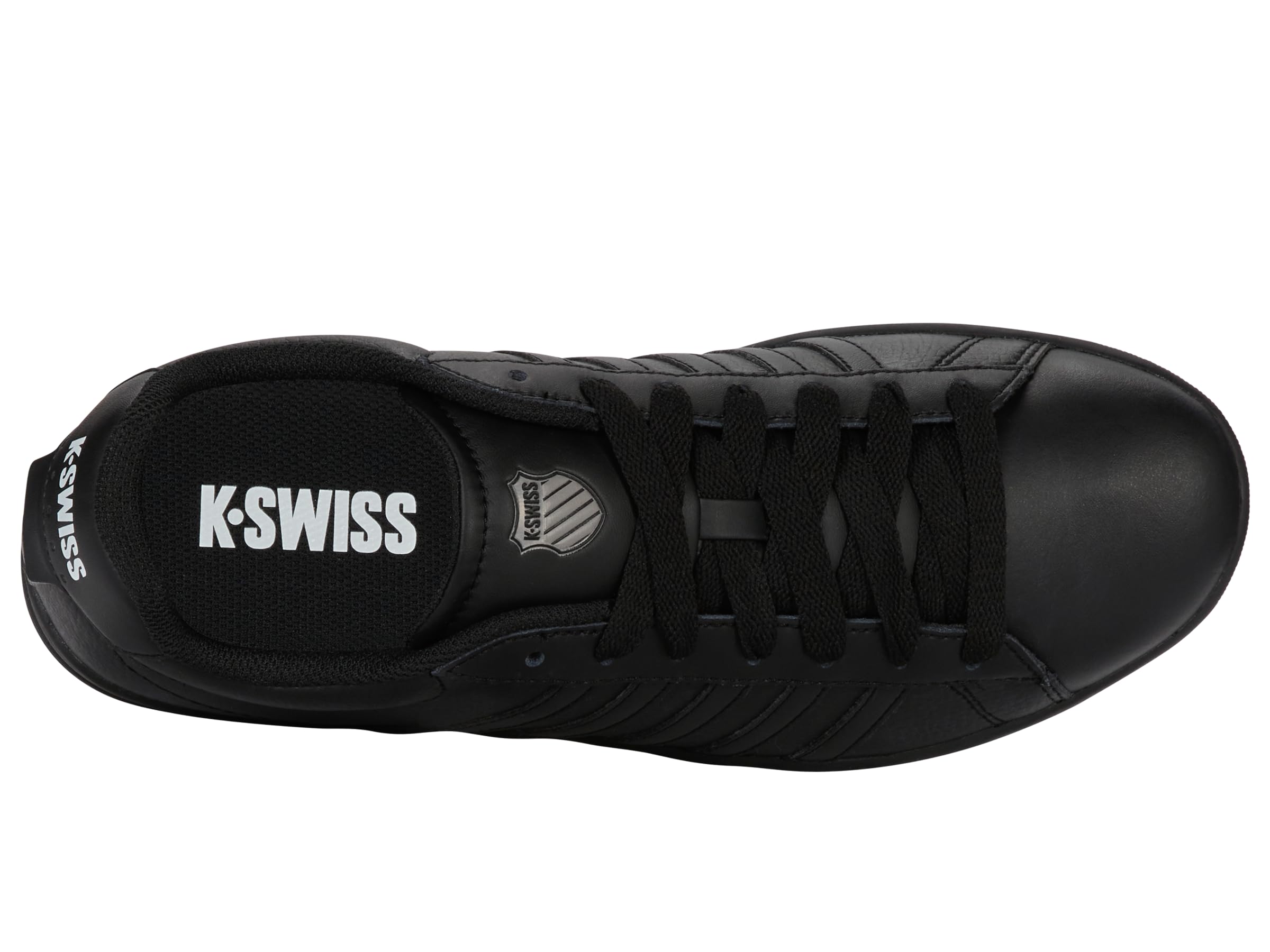 K-Swiss Court Tiebreak II Herren Sneaker Sportschuhe 04413-010-M schwarz