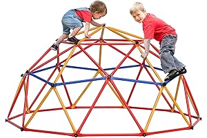 Geometric Dome Climber: Kids Outdoor Jungle Gym Adventure