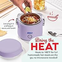 Vista 2 de DASH Hot2Go™ Personal Food Warmer (20 Ounces) - Lavender
