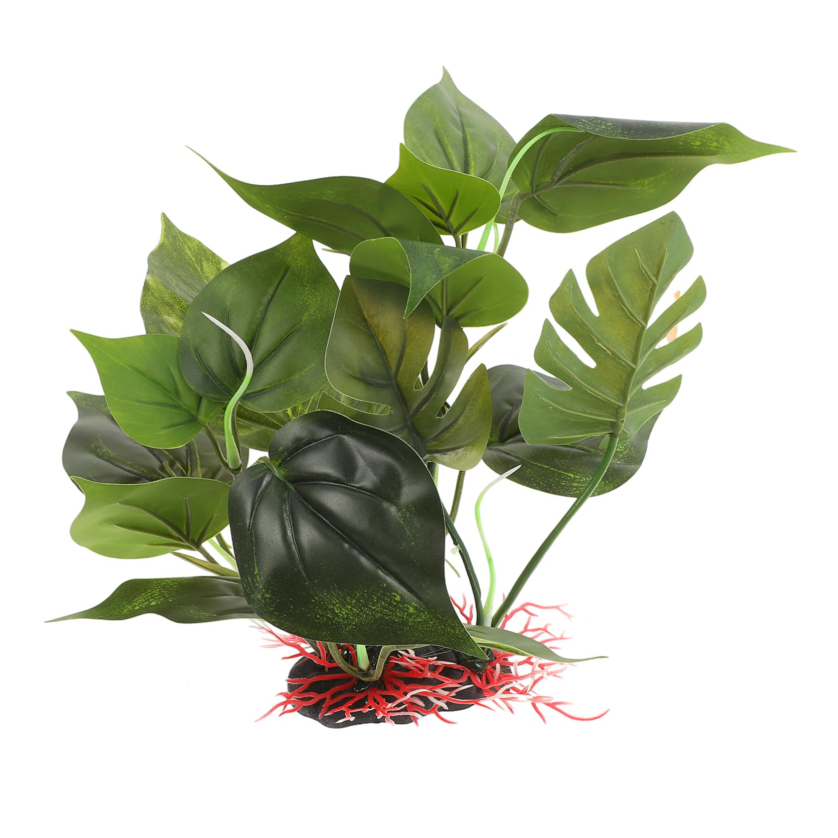 Kisangel 3piezas Planta Artificial para Acuario Decoración De Plástico para Peceras Adorno y Natural para Betta y Accesorios Acuáticos para Acuarios De Agua Dulce y Salada